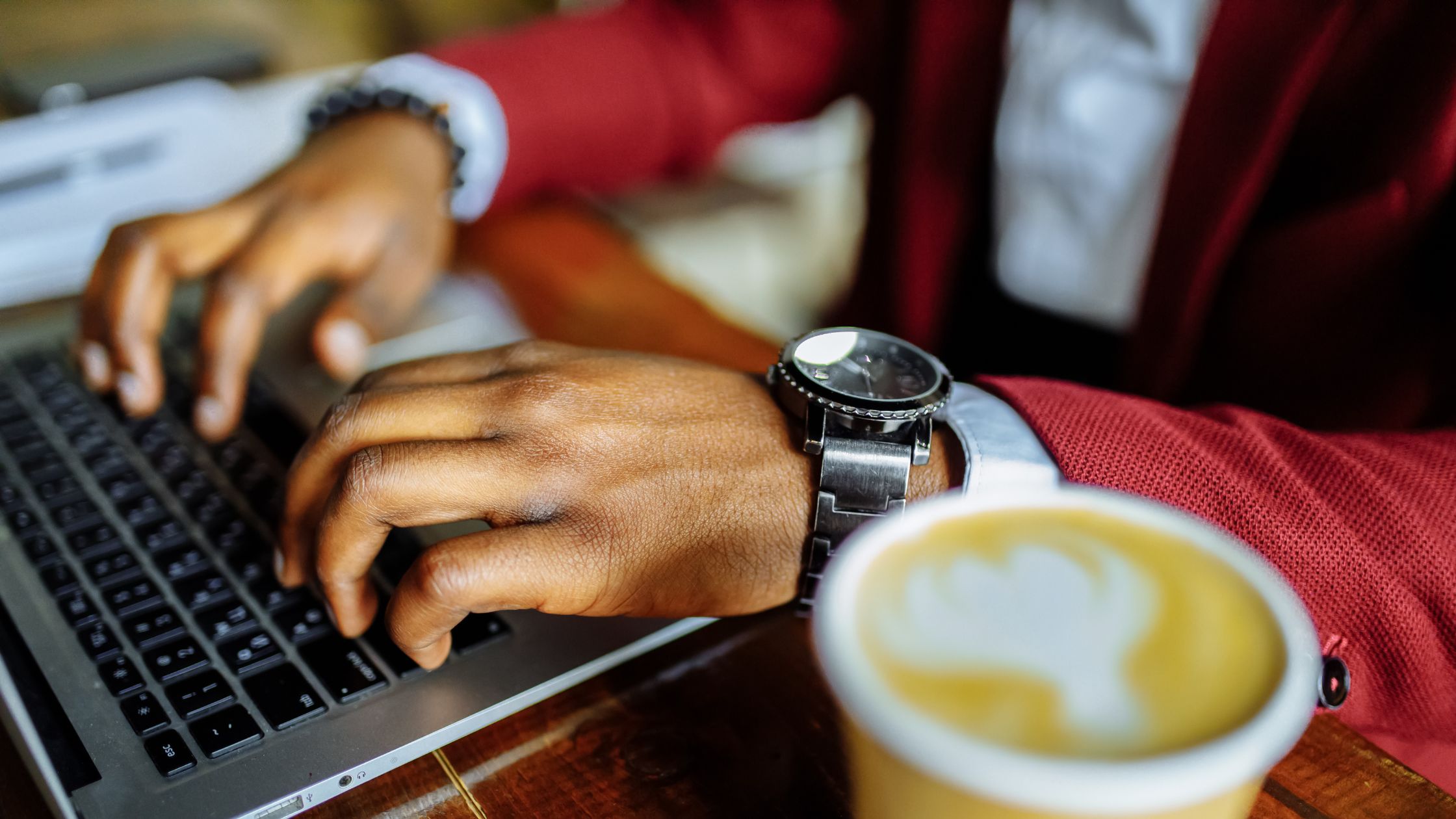 Person searching online - blogging for business, tips from CM2 Media.