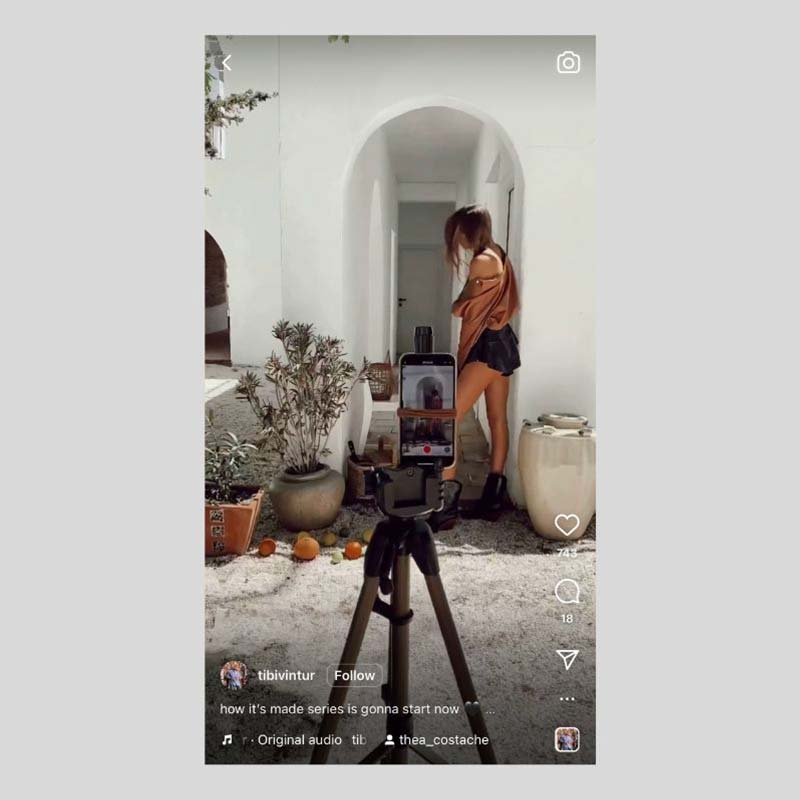 trending reels on Instagram