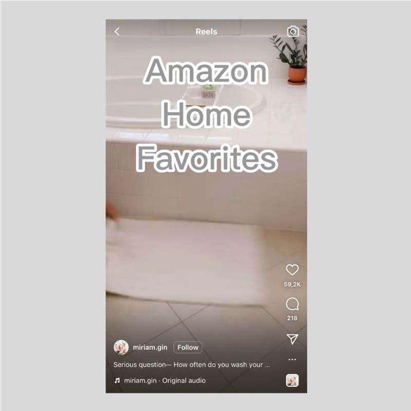 trending reels on Instagram