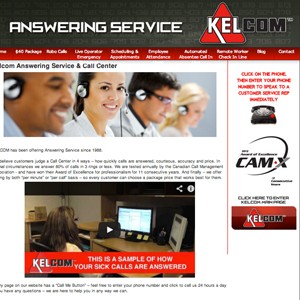 Kelcom Call Center Website