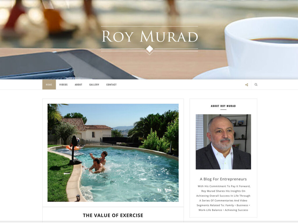 Roy Murad Entrepreneur Blog