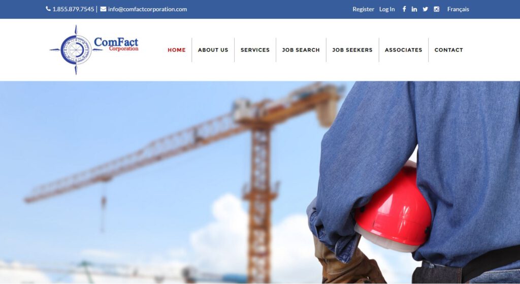 Comfact Corporation Website|Comfact-Corporation-Website-Jobs-Board-Burlington-Oakville|