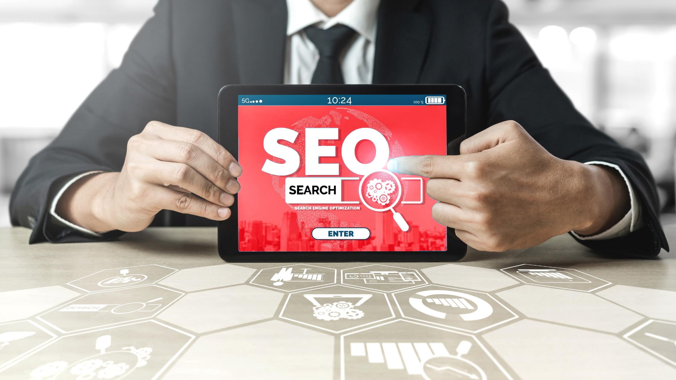 SEO - website optimization and web design errors. 