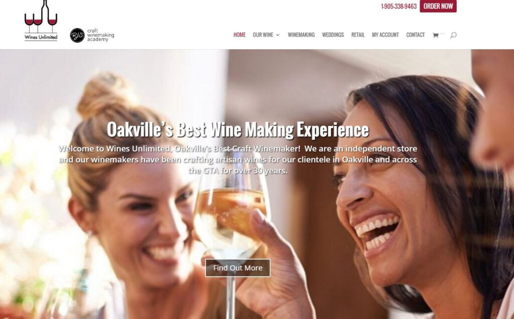 ||Wines-Unlimited-Website-Design